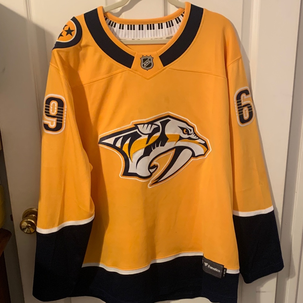 Gold and Navy Predators Jersey
